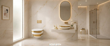 Designer Sanitaryware Set Styled Bathroom - Sanitaryware Pakistan - Aqua Bath