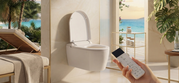 WHT-ST-01 Smart Toilet Wall Hung - Toilets Pakistan - Aqua Bath