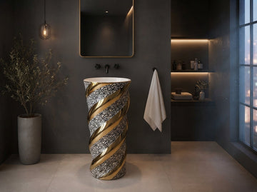 Pedestal Basin - Art Vanities Pakistan - Aqua Bath