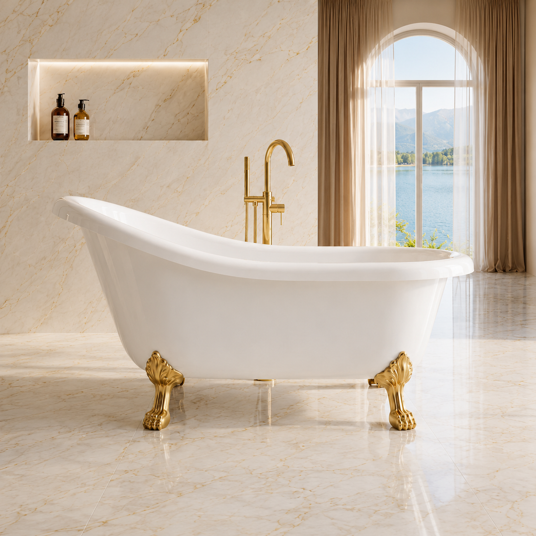 Acrylic Bathtub - Bathtubs Pakistan - Aqua Bath