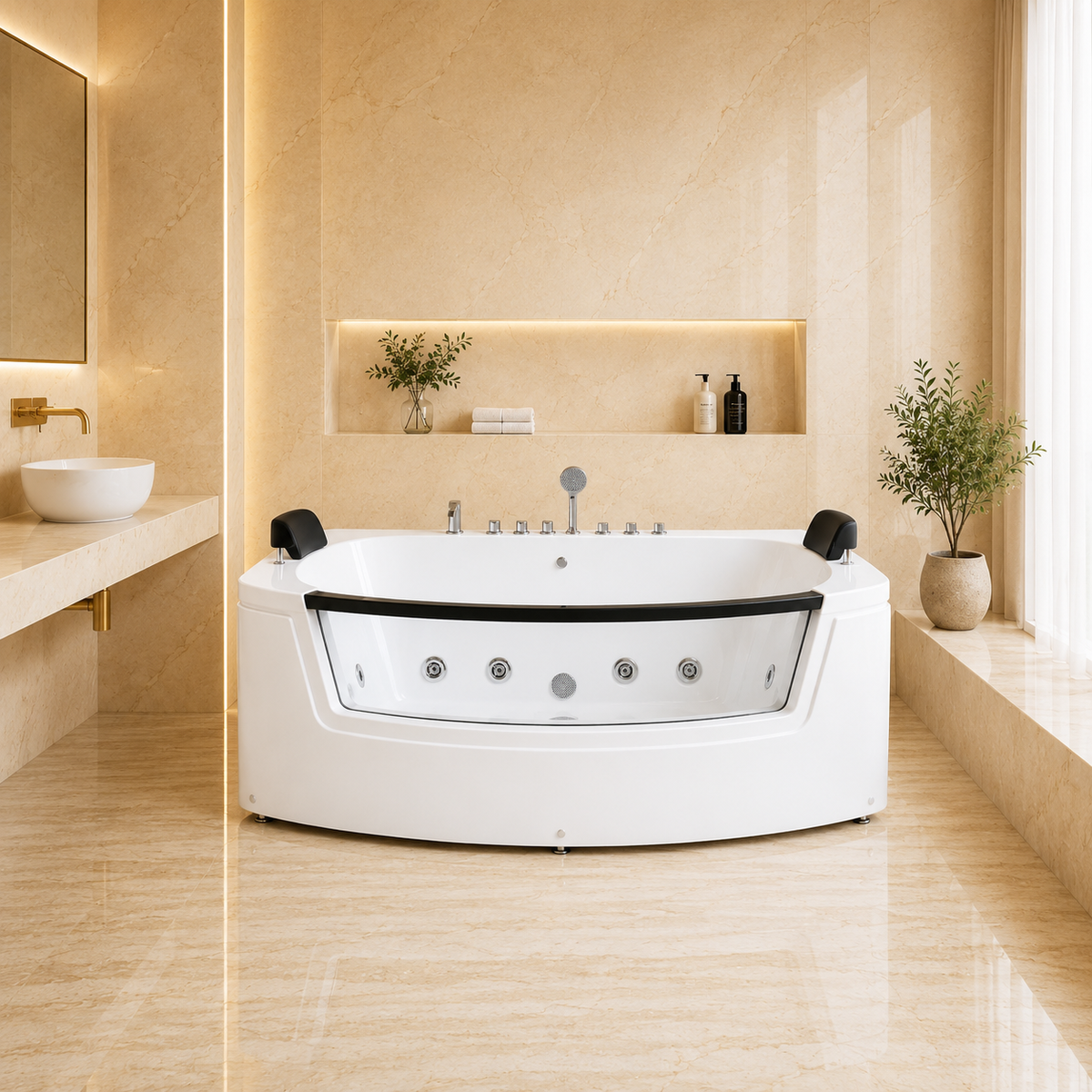 Acrylic Jacuzzi - Jacuzzis Pakistan - Aqua Bath