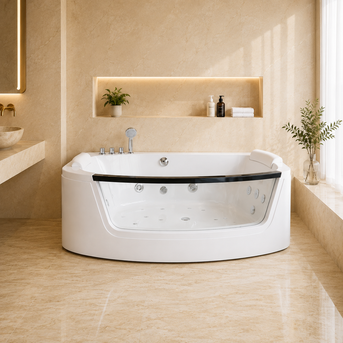 Acrylic Jacuzzi - Jacuzzis Pakistan - Aqua Bath
