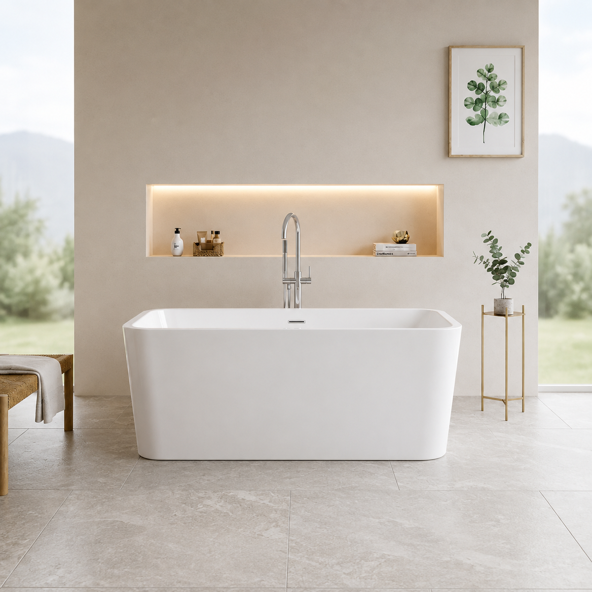 Acrylic Bathtub - Bathtubs Pakistan - Aqua Bath