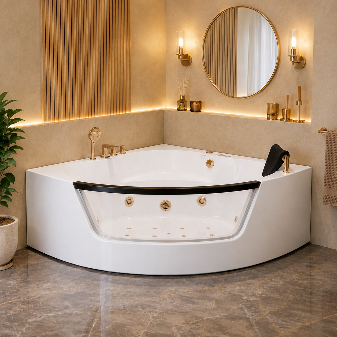 Acrylic Jacuzzi - Jacuzzis Pakistan - Aqua Bath