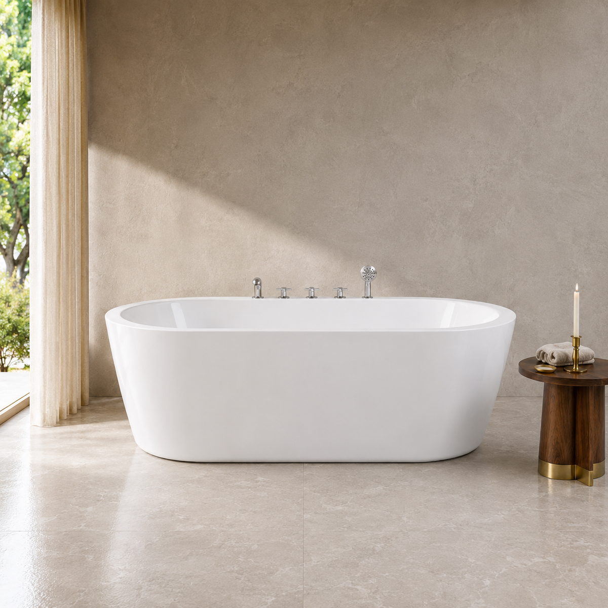 Acrylic Bathtub - Bathtubs Pakistan - Aqua Bath
