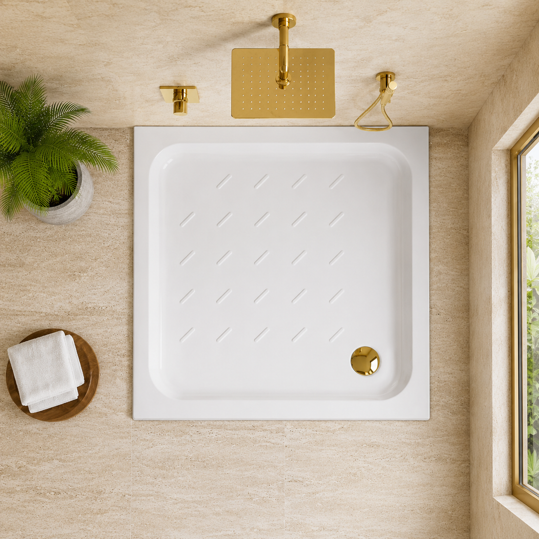 Acrylic Shower Tub - Shower Tub Pakistan - Aqua Bath