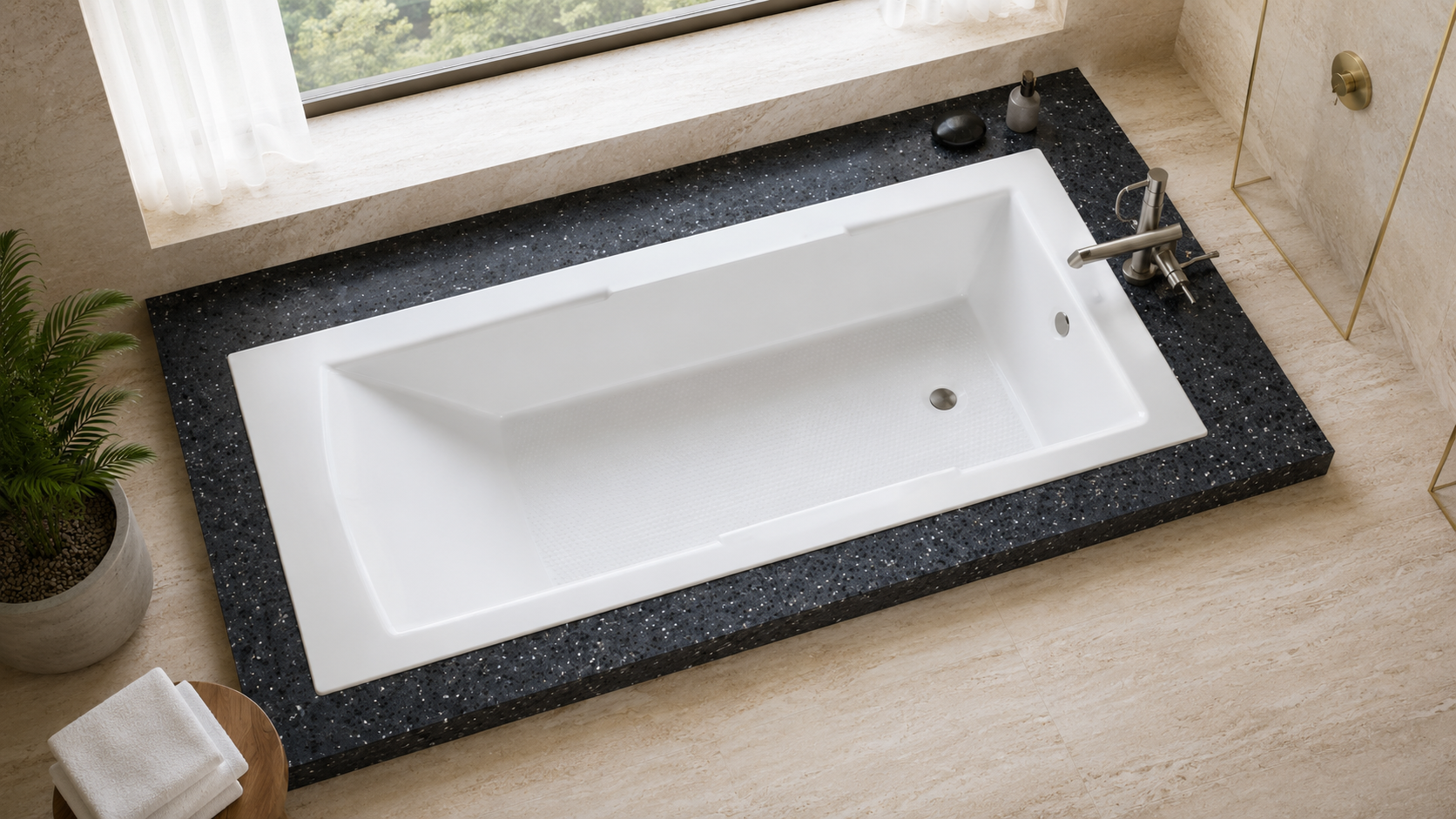 Acrylic Shower Tub - Shower Tub Pakistan - Aqua Bath