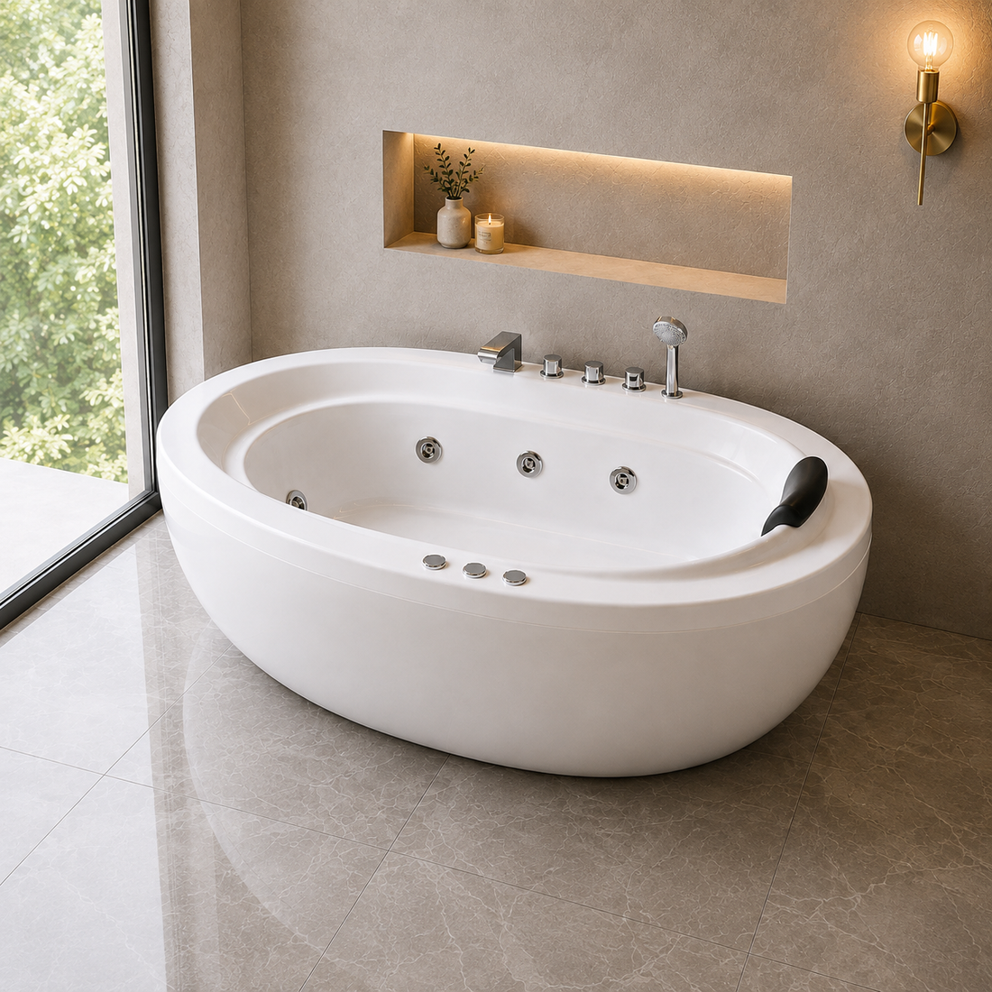 Acrylic Jacuzzi - Jacuzzis Pakistan - Aqua Bath