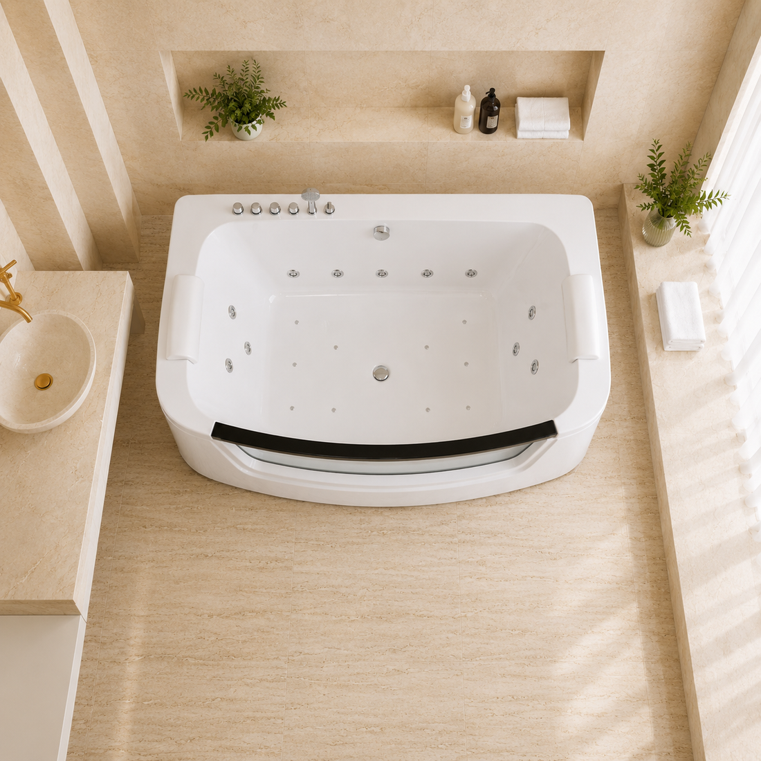Acrylic Jacuzzi - Jacuzzis Pakistan - Aqua Bath
