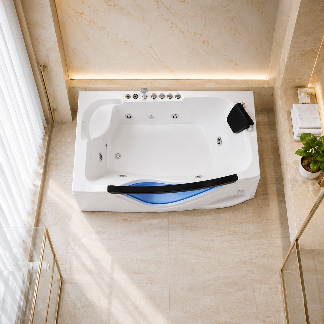Acrylic Jacuzzi - Jacuzzis Pakistan - Aqua Bath