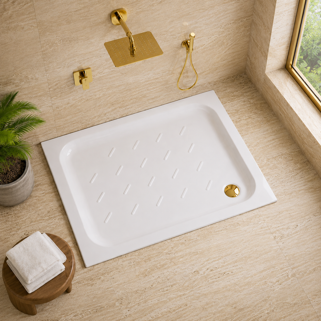 Acrylic Shower Tub - Shower Tub Pakistan - Aqua Bath