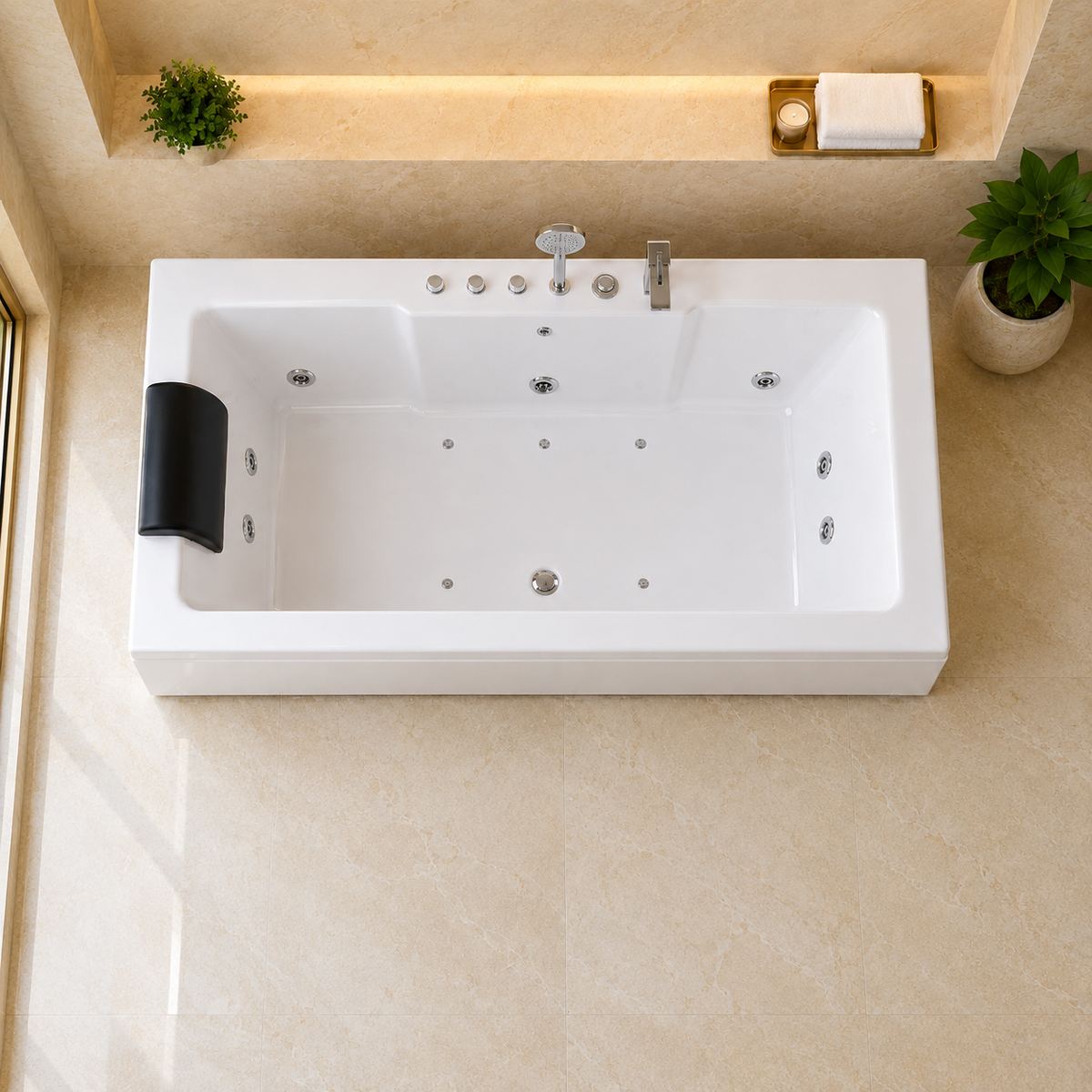 Acrylic Jacuzzi - Jacuzzis Pakistan - Aqua Bath