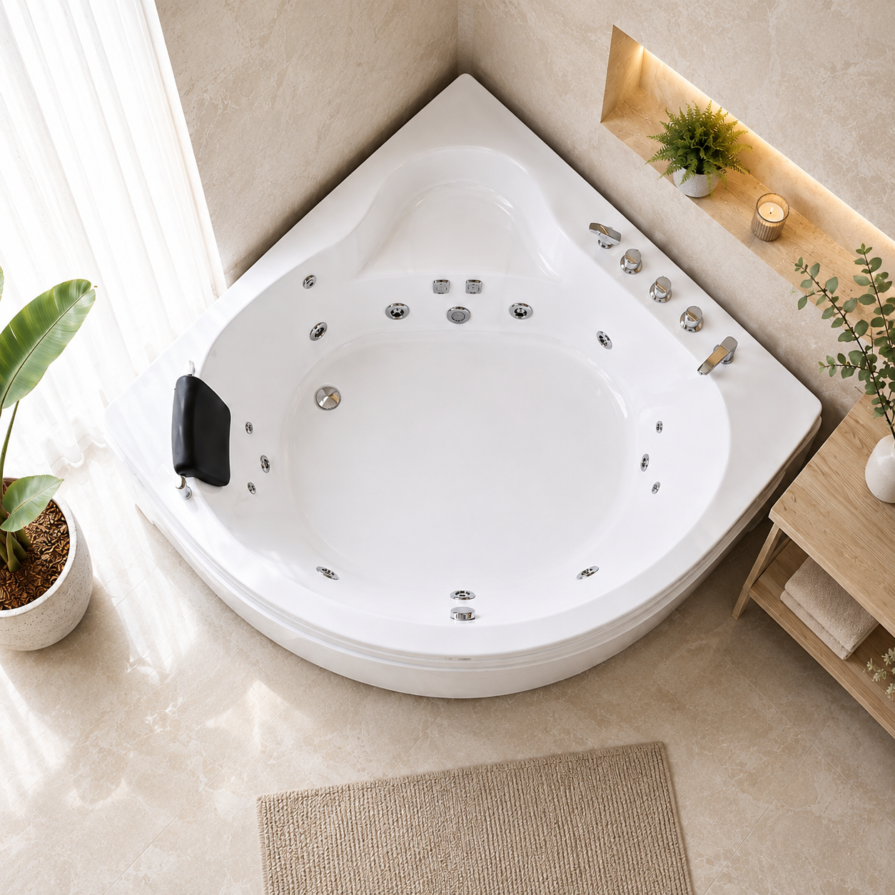 Acrylic Jacuzzi - Jacuzzis Pakistan - Aqua Bath