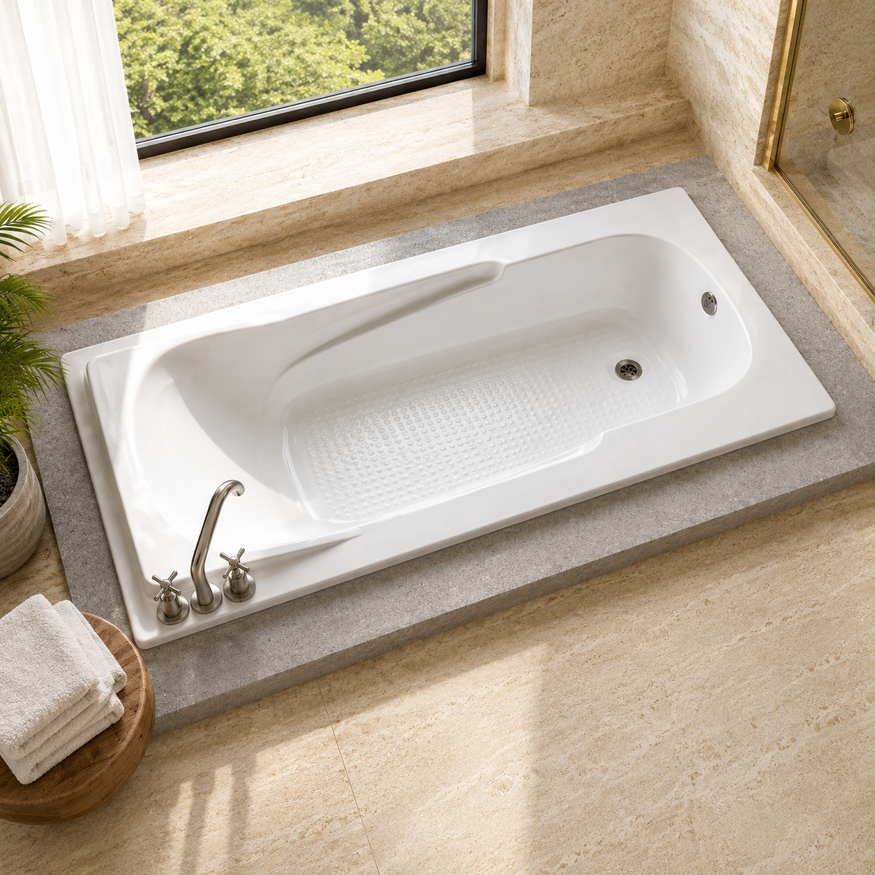 Acrylic Shower Tub - Shower Tub Pakistan - Aqua Bath