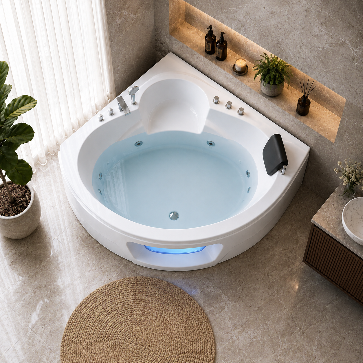 Acrylic Jacuzzi - Jacuzzis Pakistan - Aqua Bath