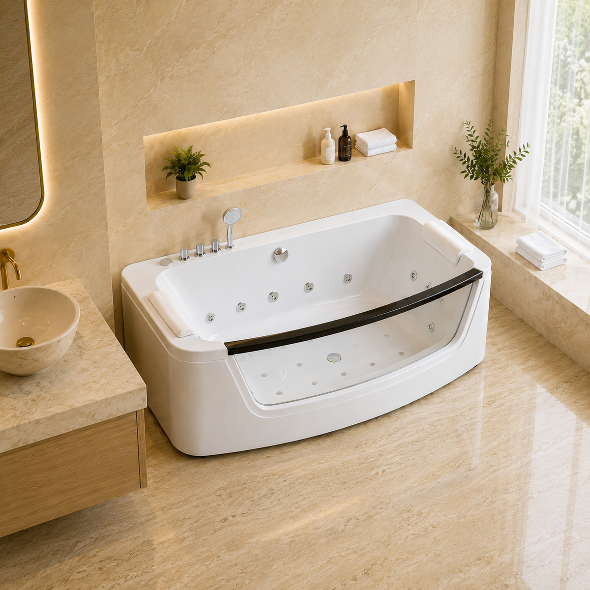 Acrylic Jacuzzi - Jacuzzis Pakistan - Aqua Bath