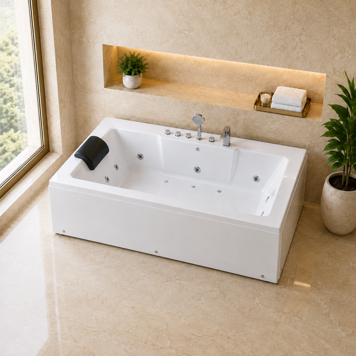 Acrylic Jacuzzi - Jacuzzis Pakistan - Aqua Bath