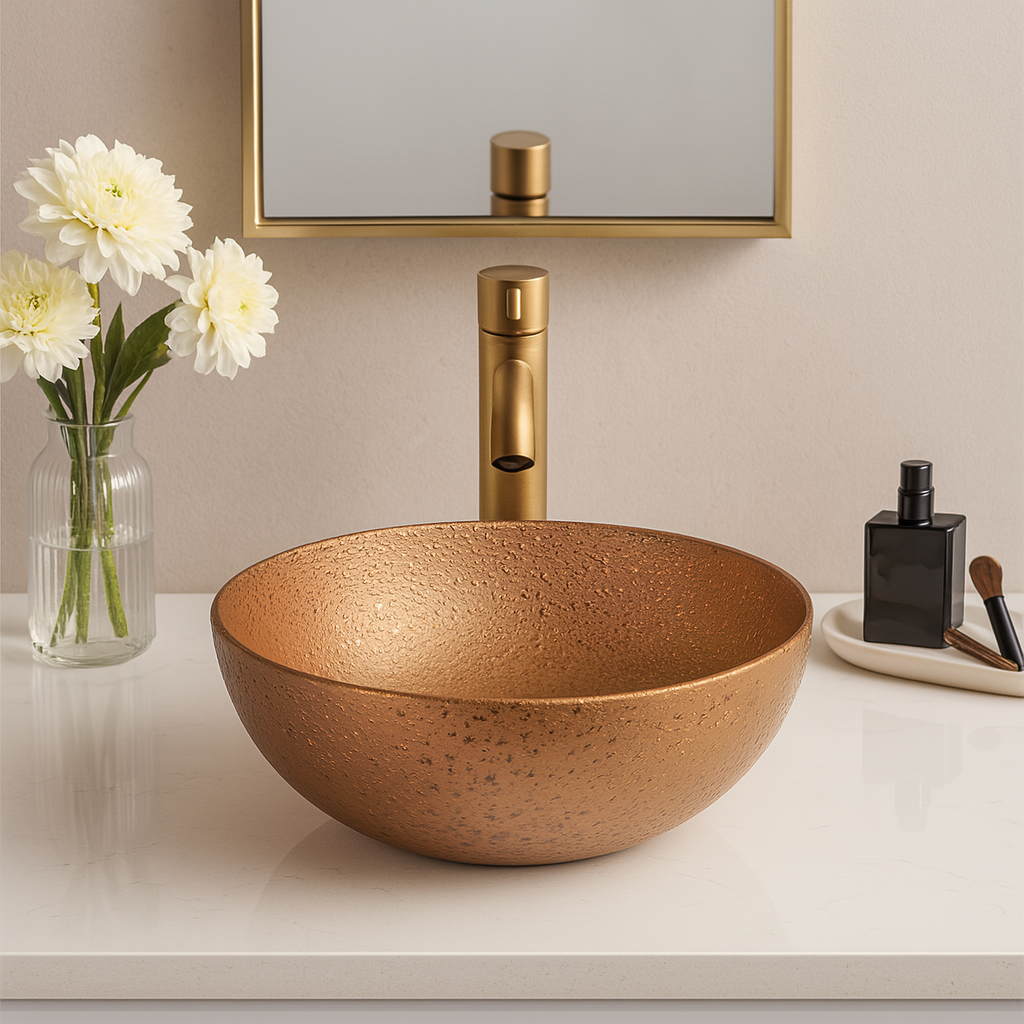 Art Vanity Wash Basin - Copper