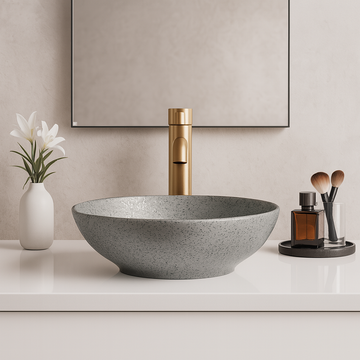 Art Vanity Wash Basin - Silver