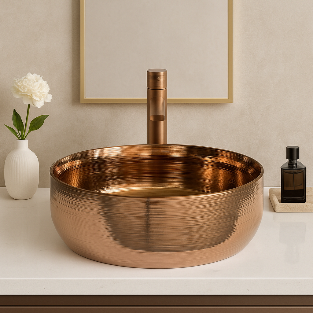 Art Vanity Wash Basin - Copper