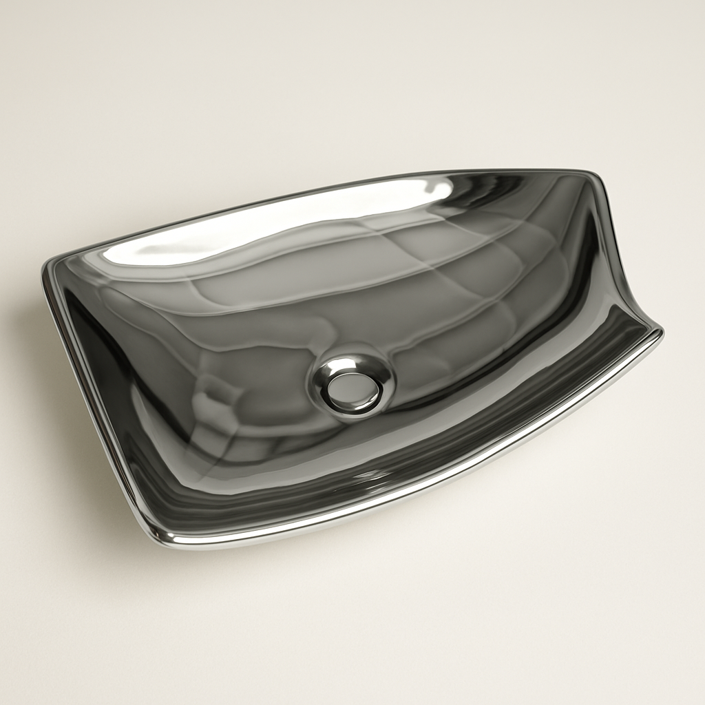 Art Vanity Wash Basin - Silver