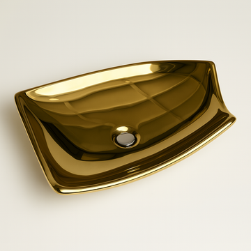 Art Vanity Wash Basin - Gold