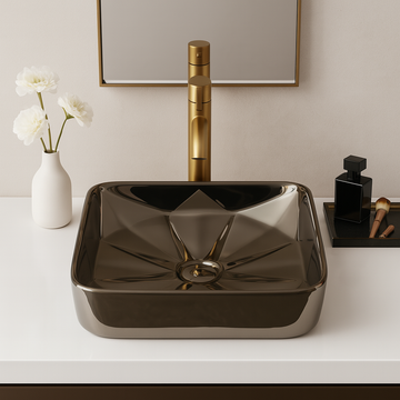 Art Vanity Wash Basin - Silver