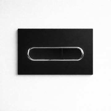 Concealed Tank Button - Black