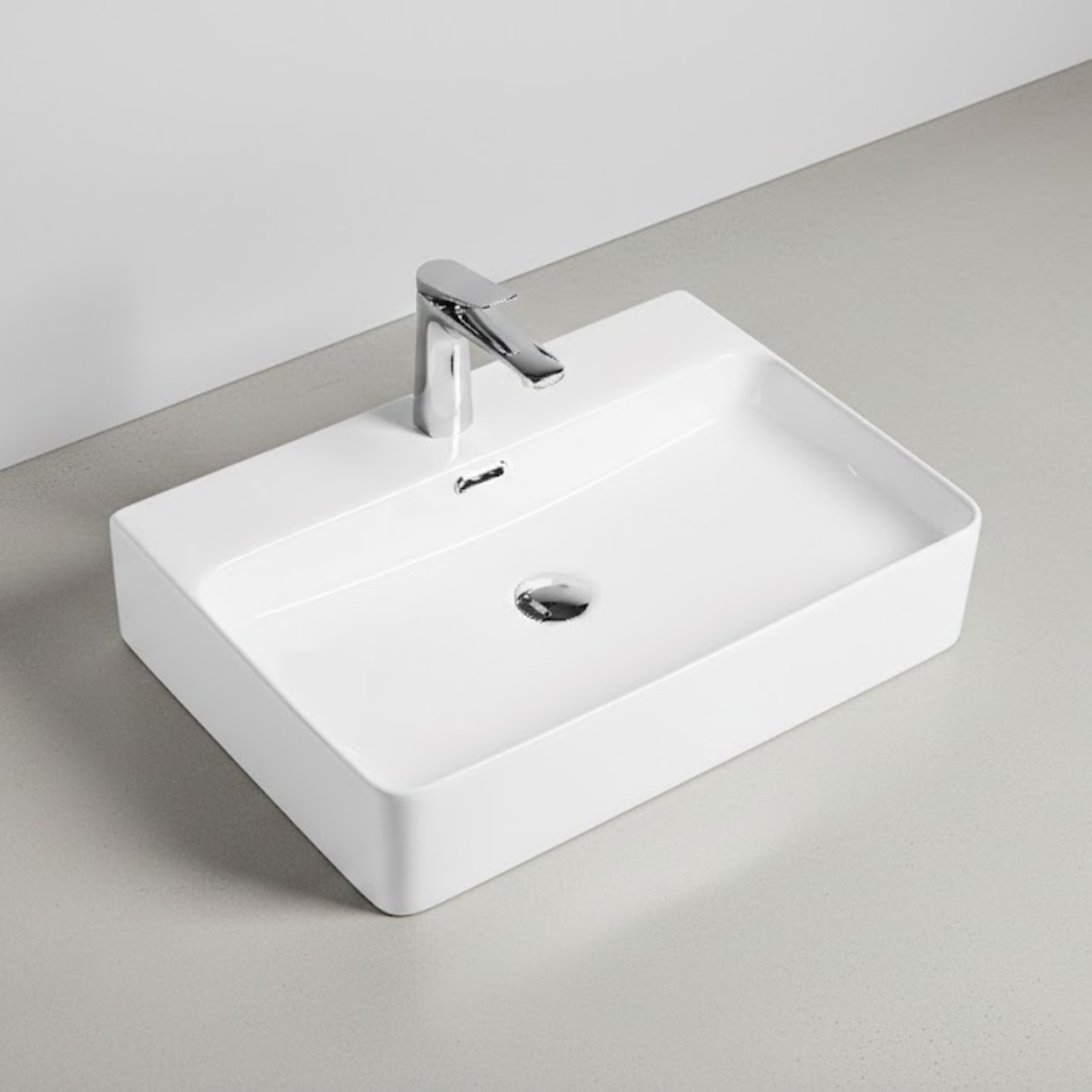 Art Vanity Wash Basin - White