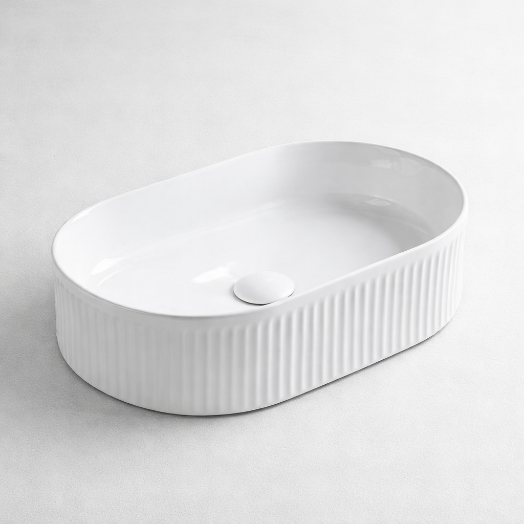 Art Vanity Wash Basin - White