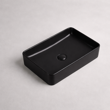 Art Vanity Wash Basin - Matt Black