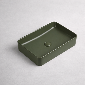 Art Vanity Wash Basin - Matt Green