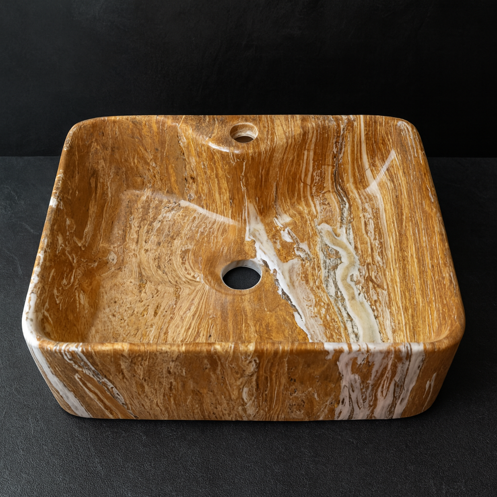 Art Vanity Washbasin - Brown