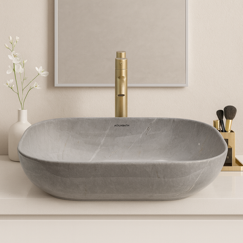 Art Vanity Washbasin - Gray