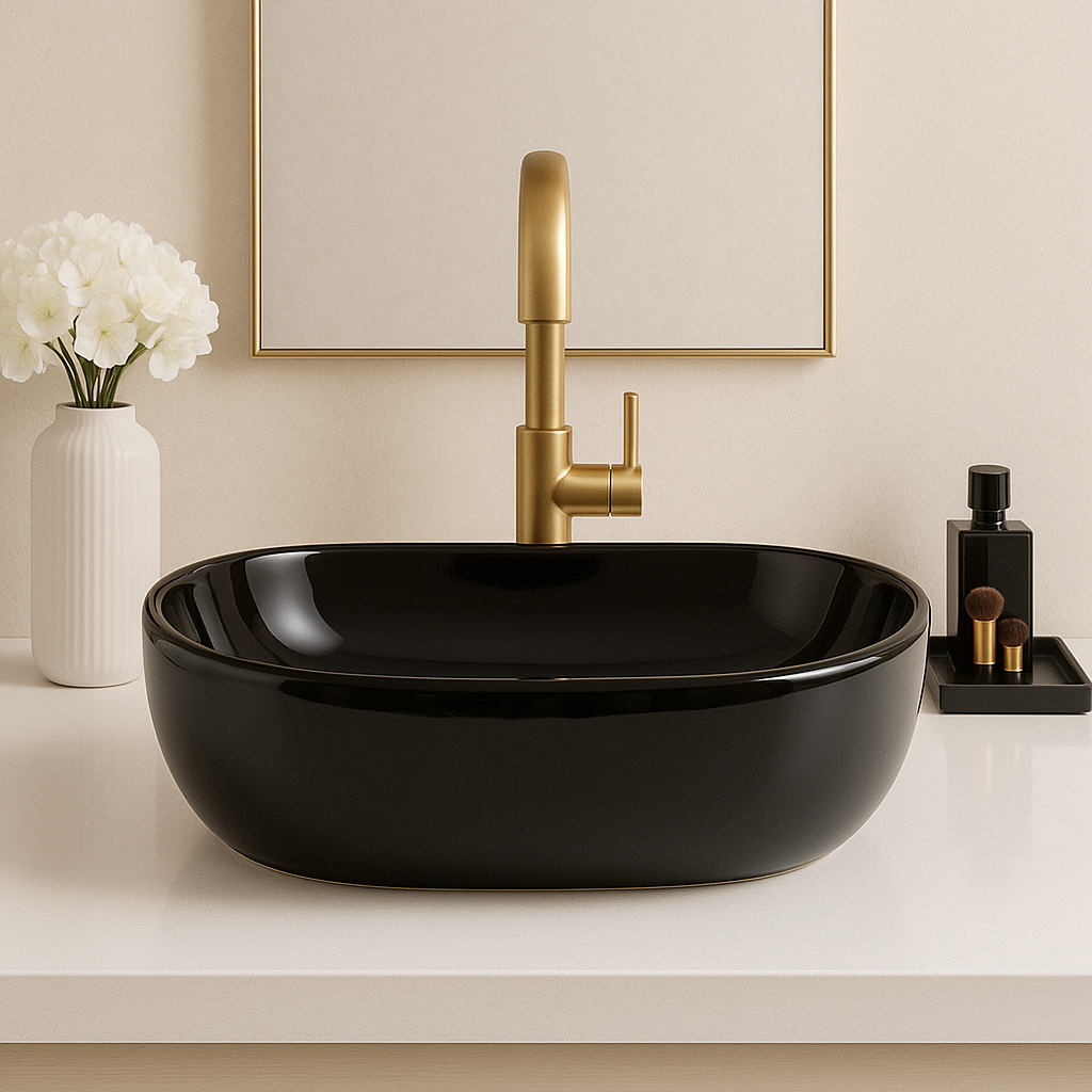 Art Vanity Washbasin - Black