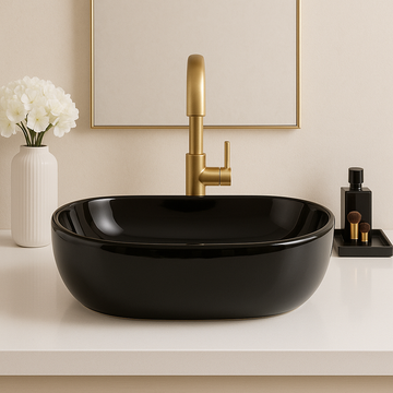 Art Vanity Washbasin - Black