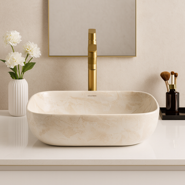 Art Vanity Washbasin - Brown